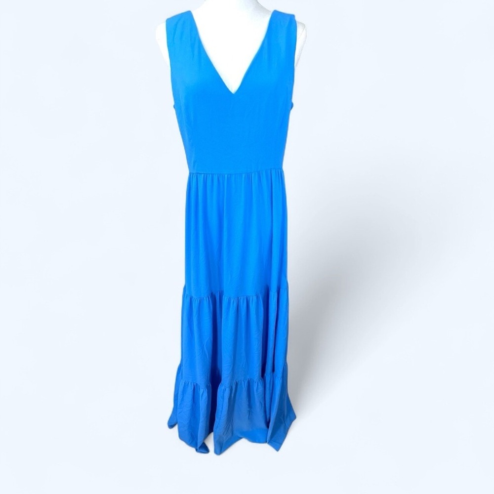 Lilly Pulitzer Size 8 Maurine Maxi dress in Thistle Blue‎ - Picture 3 of 14